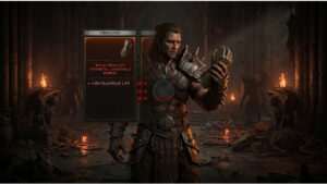 Diablo IV featured thumbnail met demonisch personage en titel over een immortal build die kapot gaat door een stat-roll