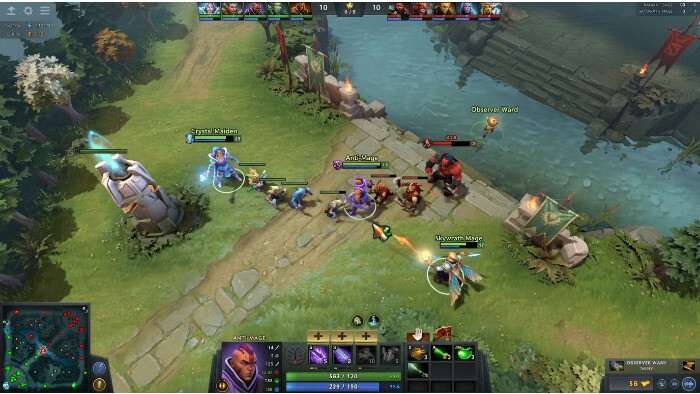 Dota 2 thumbnail met de tekst over laning fundamentals voor het winnen van je lane