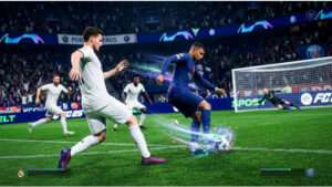 EA Sports FC 25 uitgelichte thumbnail over aanvalsbias, met focus op verdedigen dat moeilijk aanvoelt