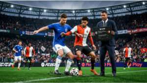 Uitgelichte thumbnail voor EA Sports FC 25 over beschikbaarheid via EA Play en nieuwe modi