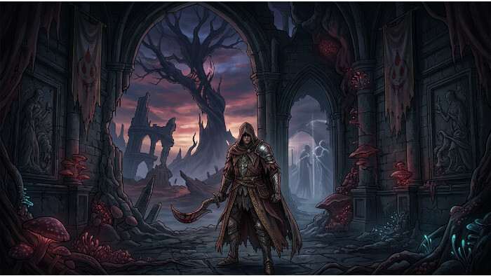 Elden Ring nieuwsthumbnail met FromSoftware-aankondiging voor een closed network test rond The Duskbloods op Switch 2