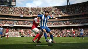 FIFA Soccer 13 PS3 uitgelichte thumbnail met voetbalactie en focus op timing in de match