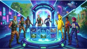 Fortnite featured thumbnail over skins die bruikbaar worden in andere Unreal Engine 6-games