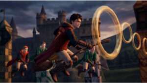 Uitgelichte thumbnail voor Harry Potter and the Half-Blood Prince op Nintendo DS met Harry Potter en magische sfeer