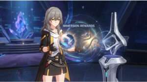 Honkai: Star Rail thumbnail met Planar Ornaments uitlegtekst en sci-fi achtergrond