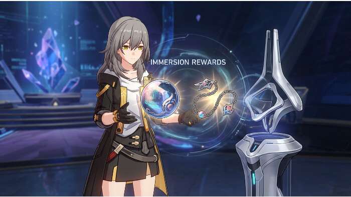 Honkai: Star Rail thumbnail met Planar Ornaments uitlegtekst en sci-fi achtergrond