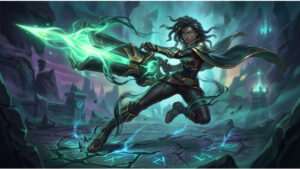 League of Legends thumbnail met Senna en tekst over 2XKO reveal op 9 juni