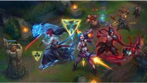 League of Legends thumbnail met patch notes-stijl artwork voor een overzicht van patchwijzigingen