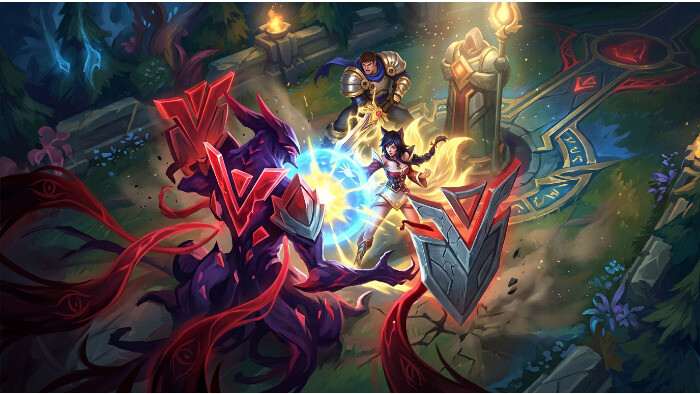 League of Legends thumbnail met tekst over Riot Vanguard die stil blijft wanneer je niet speelt