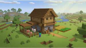 Minecraft featured thumbnail over Chaos Cubed en een golf aan bouwtutorials op YouTube