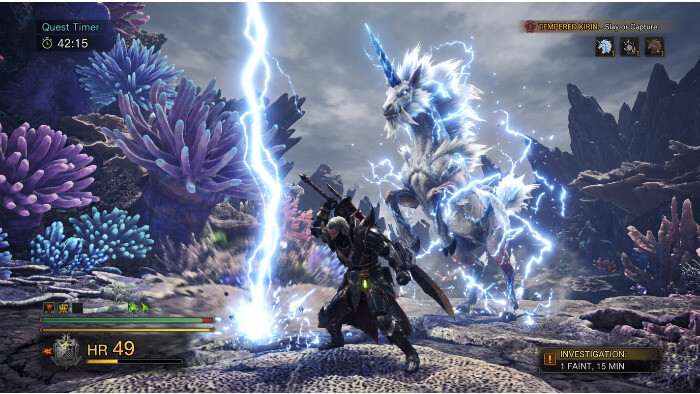 Monster Hunter featured thumbnail over Hunter Rank verhogen, met jager en monster in actievolle sleutelvisual