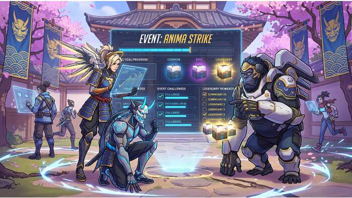 Overwatch 2 Season 3 featured thumbnail met het Overwatch-logo en de titel over spelers die meteen in grindstand gaan
