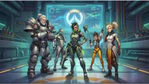 Overwatch 2 thumbnail met Sierra centraal, met de kop "Sierra verdeelt Overwatch 2-spelers: held of hype?"