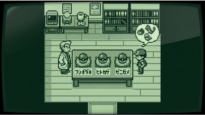 Featured thumbnail voor Pokemon Red/Pokemon Blue op Game Boy met retro Game Boy-stijl en eerste generatie thema