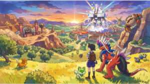 Uitgelichte thumbnail van Pokémon Scarlet and Violet op Nintendo Switch met de open wereld als thema