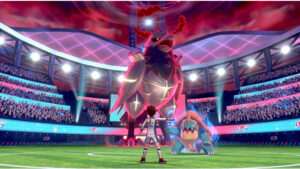Pok89mon Sword and Shield featured thumbnail met de Switch-gamebranding en een Brits avontuur-thema