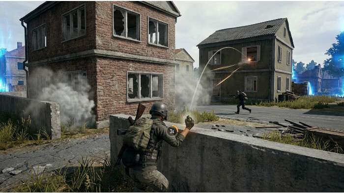 PUBG featured thumbnail met een speler in gevechtsuitrusting, passend bij throwable timing tijdens pushes