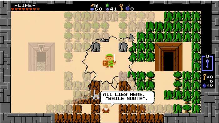 Thumbnail voor The Legend of Zelda met retro Link-artwork, passend bij het artikel over de Second Quest en slim hergebruik