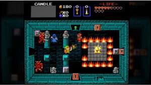 Featured thumbnail voor The Legend of Zelda over het starten van Second Quest, met Link in retro stijl