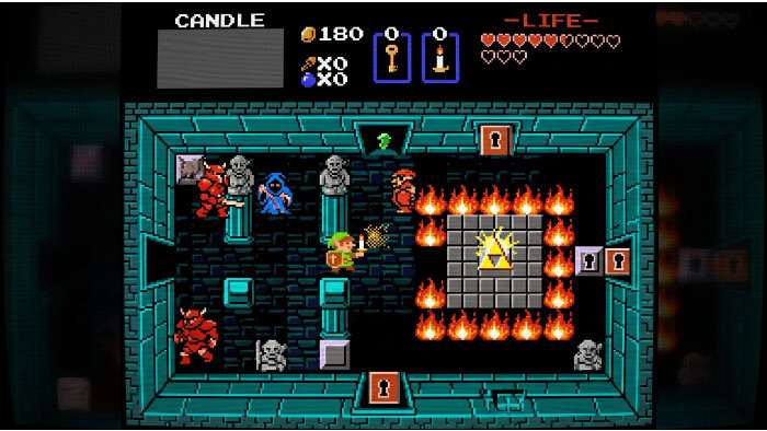 Featured thumbnail voor The Legend of Zelda over het starten van Second Quest, met Link in retro stijl