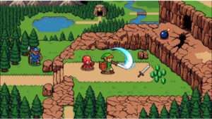 The Legend of Zelda featured thumbnail met Link in Hyrule-stijl voor een complete walkthrough route