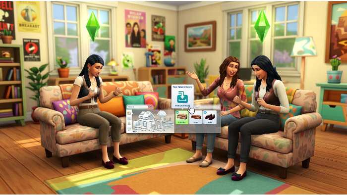 The Sims 4 uitgelichte thumbnail met Marketplace-aankondiging over zes weken gratis content