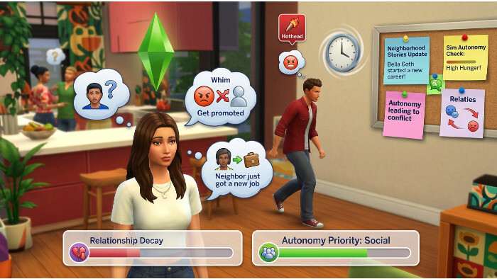 The Sims 4 uitgelichte thumbnail met een Sim en plumbob, passend bij een artikel over verborgen simulatieregels