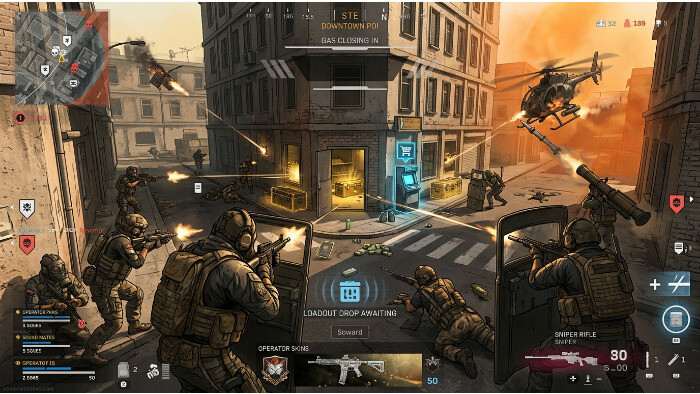 Warzone featured thumbnail met soldaat en vizier, passend bij het onderwerp fight funnels en terugkerende gevechten