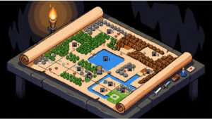 Uitgelichte thumbnail met Zelda 1 overworld kaart, met dungeons en verborgen secrets gemarkeerd