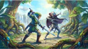 Featured thumbnail voor The Legend of Zelda: Skyward Sword over motion controls en zwaardgevechten