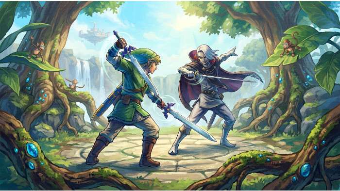 Featured thumbnail voor The Legend of Zelda: Skyward Sword over motion controls en zwaardgevechten