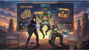 Apex Legends thumbnail met Respawn-logo en tekst over battle pass-aanpassingen die zijn teruggedraaid