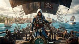 Featured thumbnail voor Assassin's Creed IV: Black Flag Resynced met piraat-assassin en release- en preloadtijden