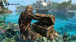 Featured thumbnail voor Assassin's Creed IV: Black Flag over Ubisoft die een schatzoektocht schrapt na een onverwachte winnaar