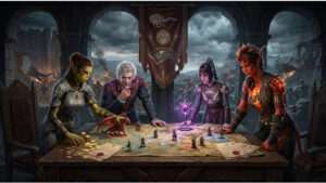 Featured thumbnail met Baldur's Gate 3-artwork bij artikel over Hasbro dat strenger snijdt in D&D-games