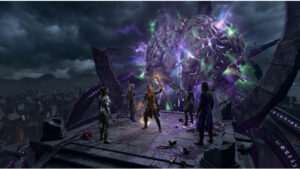 Baldur's Gate 3 thumbnail met personage en BG3-kop over de Netherbrain die met één stat-aanpassing sterft