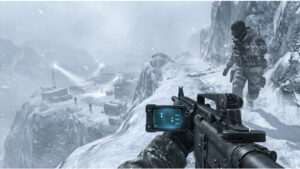 Featured thumbnail voor Call of Duty: Modern Warfare 2 op Xbox met een gewapende soldaat in tactische uitrusting