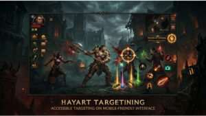 Diablo Immortal thumbnail met donkere demonische art bij een update over PvP-verbeteringen op basis van spelersfeedback