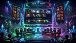 Dota 2 featured thumbnail over BLAST en een mogelijke Fearless Draft in het circuit van 2027