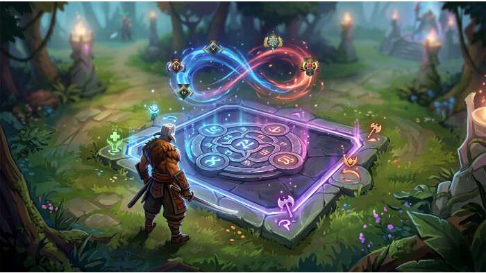 Dota 2 featured thumbnail met MMR-kalibratie en placements als centraal onderwerp