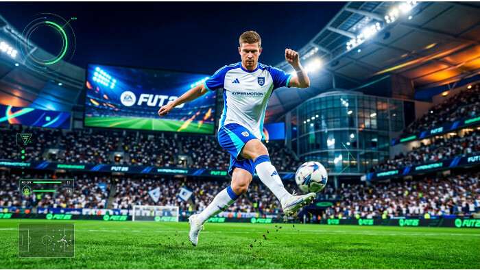 Uitgelichte thumbnail over EA Sports FC 25 met tekst over EA Sports FC 27-lek, release 25 september en early access