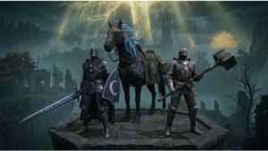 Elden Ring thumbnail met Tarnished en titel over Switch 2-editie met nieuwe classes en Torrent-skins