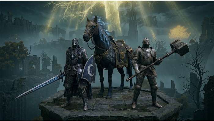 Elden Ring thumbnail met Tarnished en titel over Switch 2-editie met nieuwe classes en Torrent-skins