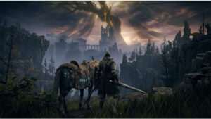 Vierkante Elden Ring thumbnail met aankondiging voor Switch 2 en het Tarnished Pack van €4,99