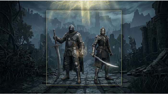 Featured thumbnail voor Elden Ring met Heavy Knight en Idus Knight uit de Tarnished Edition met definitieve stats