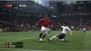 Uitgelichte thumbnail voor FIFA Soccer 07 op PS met een voetballer in actie en de titel in beeld