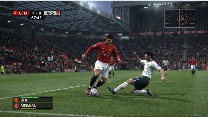 Uitgelichte thumbnail voor FIFA Soccer 07 op PS met een voetballer in actie en de titel in beeld
