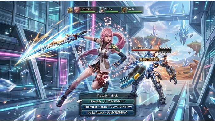 Uitgelichte thumbnail voor Final Fantasy XIII op PS3 met centraal de key art van Lightning