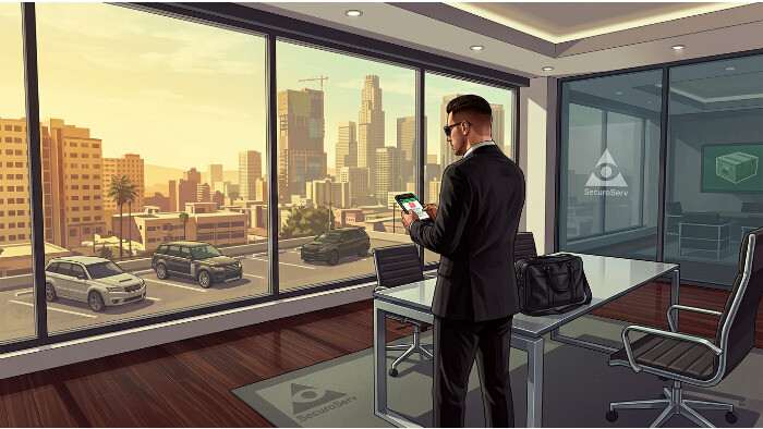 GTA Online featured thumbnail met een CEO in een luxe kantoor, passend bij de gids over een CEO kantoor kopen