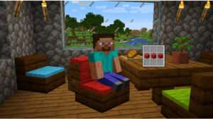 Uitgelichte thumbnail voor Minecraft over de nieuwe echte stoel die spelers na 17 jaar eindelijk kunnen gebruiken